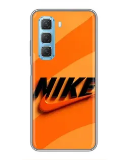 Чохол для Infinix Hot 50 5G з картинкою «Помаранчевий драйв Nike» Чохол для Infinix Hot 50 5G з картинкою «Помаранчевий драйв Nike»