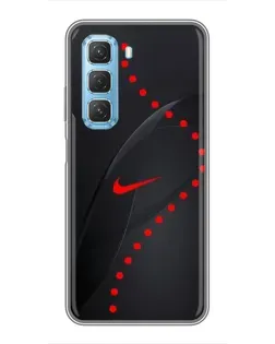 Чохол для Infinix Hot 50 5G з картинкою «Абстрактний дизайн Nike» Чохол для Infinix Hot 50 5G з картинкою «Абстрактний дизайн Nike»