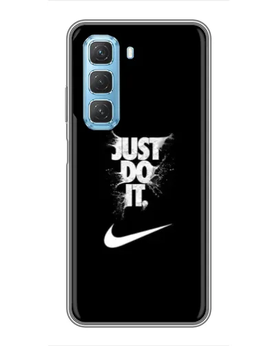 Чехол для Infinix Hot 50 5G с картинкой «Текстовый принт Nike» Чехол для Infinix Hot 50 5G с картинкой «Текстовый принт Nike»