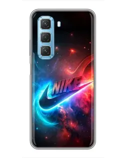 Чохол для Infinix Hot 50 5G з картинкою «Вогняний логотип Nike» Чохол для Infinix Hot 50 5G з картинкою «Вогняний логотип Nike»