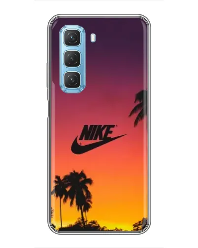 Чехол для Infinix Hot 50 5G с картинкой «Nike на закате солнца» Чехол для Infinix Hot 50 5G с картинкой «Nike на закате солнца»
