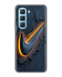 Чохол для Infinix Hot 50 5G з картинкою «Об'ємний логотип Найк» Чохол для Infinix Hot 50 5G з картинкою «Об'ємний логотип Найк»