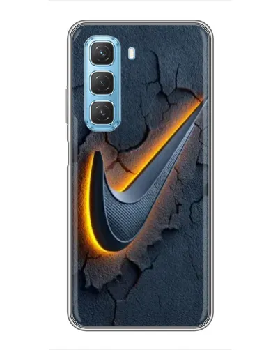 Чехол для Infinix Hot 50 5G с картинкой «Объемный логотип Найк» Чехол для Infinix Hot 50 5G с картинкой «Объемный логотип Найк»
