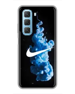 Чохол для Infinix Hot 50 5G з картинкою «Nike та синій дим» Чохол для Infinix Hot 50 5G з картинкою «Nike та синій дим»
