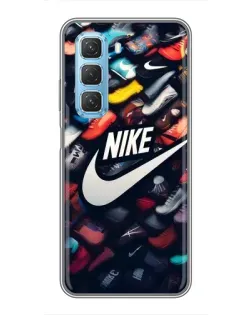 Чохол для Infinix Hot 50 5G з картинкою «Колекція кросівок Nike» Чохол для Infinix Hot 50 5G з картинкою «Колекція кросівок Nike»