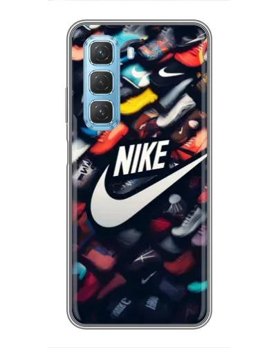 Чехол для Infinix Hot 50 5G с картинкой «Коллекция кроссовок Nike» Чехол для Infinix Hot 50 5G с картинкой «Коллекция кроссовок Nike»