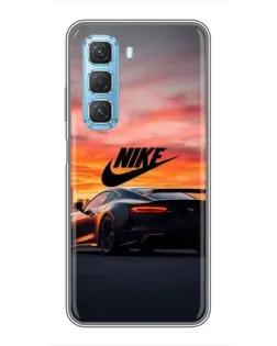 Чохол для Infinix Hot 50 5G з картинкою «Nike та суперкар» Чохол для Infinix Hot 50 5G з картинкою «Nike та суперкар»