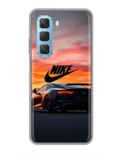 Чехол для Infinix Hot 50 5G с картинкой «Nike и суперкар» Чехол для Infinix Hot 50 5G с картинкой «Nike и суперкар»