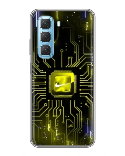 Чехол для Infinix Hot 50 5G с картинкой «Nike — золотая искра» Чехол для Infinix Hot 50 5G с картинкой «Nike — золотая искра»