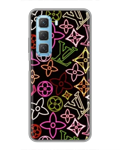 Чехол для Infinix Hot 50 5G с картинкой «Неоновый микс Nike» Чехол для Infinix Hot 50 5G с картинкой «Неоновый микс Nike»