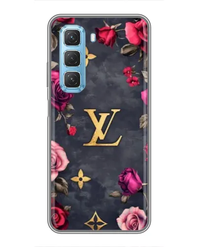 Чехол для Infinix Hot 50 5G с картинкой «Цветочный Louis Vuitton» Чехол для Infinix Hot 50 5G с картинкой «Цветочный Louis Vuitton»