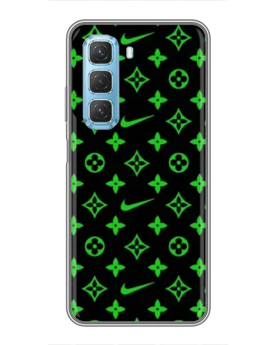 Чехол для Infinix Hot 50 5G с картинкой «Неоновый принт LV» Чехол для Infinix Hot 50 5G с картинкой «Неоновый принт LV»