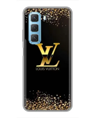 Чехол для Infinix Hot 50 5G с картинкой «LV — золотые искры» Чехол для Infinix Hot 50 5G с картинкой «LV — золотые искры»