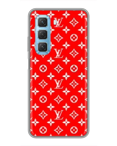 Чехол для Infinix Hot 50 5G с картинкой «Яркий паттерн LV» Чехол для Infinix Hot 50 5G с картинкой «Яркий паттерн LV»