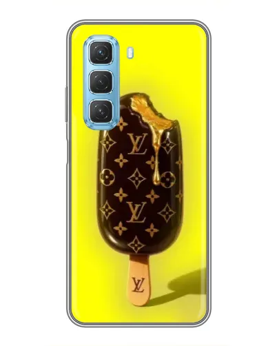Чехол для Infinix Hot 50 5G с картинкой «Мороженое от LV» Чехол для Infinix Hot 50 5G с картинкой «Мороженое от LV»