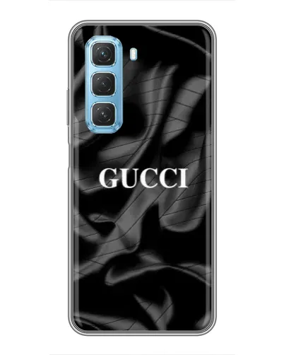 Чехол для Infinix Hot 50 5G с картинкой «Gucci — шелковые волны» Чехол для Infinix Hot 50 5G с картинкой «Gucci — шелковые волны»