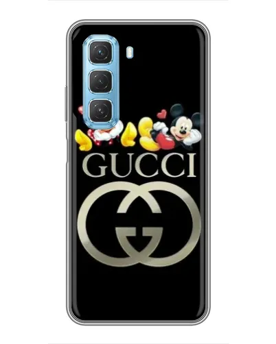 Чехол для Infinix Hot 50 5G с картинкой «Gucci — герои Disney» Чехол для Infinix Hot 50 5G с картинкой «Gucci — герои Disney»