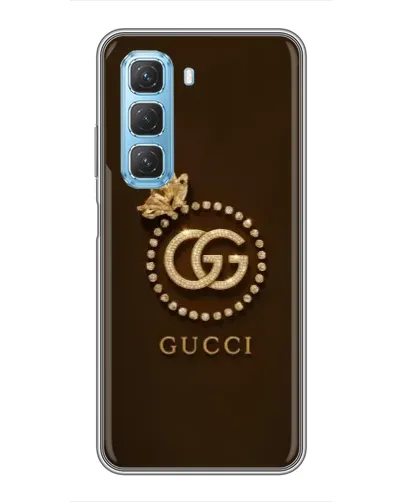 Чехол для Infinix Hot 50 5G с картинкой «Gucci — золотая бабочка» Чехол для Infinix Hot 50 5G с картинкой «Gucci — золотая бабочка»