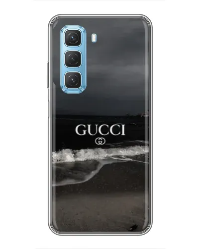 Чехол для Infinix Hot 50 5G с картинкой «Gucci — морской прибой» Чехол для Infinix Hot 50 5G с картинкой «Gucci — морской прибой»