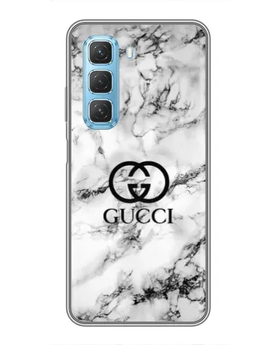 Чехол для Infinix Hot 50 5G с картинкой «Gucci — мраморный шик» Чехол для Infinix Hot 50 5G с картинкой «Gucci — мраморный шик»