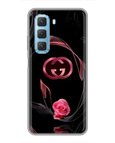 Чехол для Infinix Hot 50 5G с картинкой «Gucci — неоновая роза» Чехол для Infinix Hot 50 5G с картинкой «Gucci — неоновая роза»