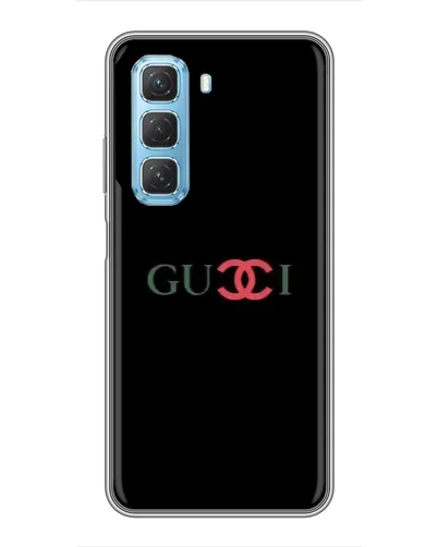 Чехол для Infinix Hot 50 5G с картинкой «Gucci — красный градиент» Чехол для Infinix Hot 50 5G с картинкой «Gucci — красный градиент»
