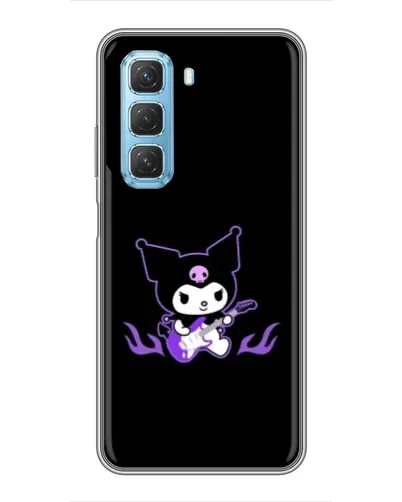 Чехол для Infinix Hot 50 5G с картинкой «Электрическая Kuromi» Чехол для Infinix Hot 50 5G с картинкой «Электрическая Kuromi»