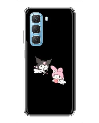 Чехол для Infinix Hot 50 5G с картинкой «My Melody и Kuromi» Чехол для Infinix Hot 50 5G с картинкой «My Melody и Kuromi»