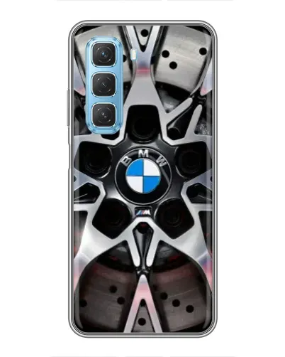 Чехол для Infinix Hot 50 5G с картинкой «BMW — деталь диска»
