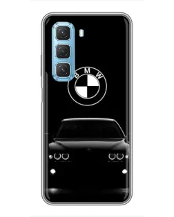 Чехол для Infinix Hot 50 5G с картинкой «BMW — взгляд из темноты» Чехол для Infinix Hot 50 5G с картинкой «BMW — взгляд из темноты»