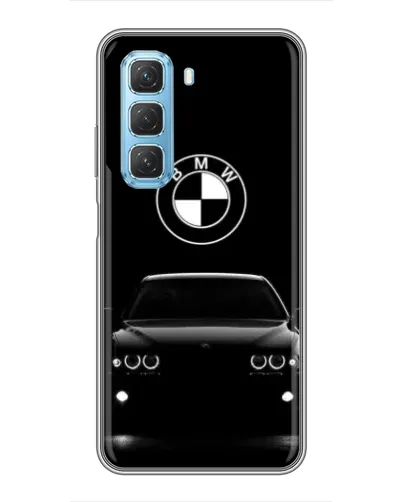 Чехол для Infinix Hot 50 5G с картинкой «BMW — взгляд из темноты»