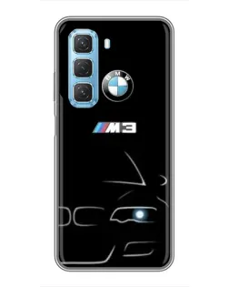 Чехол для Infinix Hot 50 5G с картинкой «Минималистичный принт BMW M3» Чехол для Infinix Hot 50 5G с картинкой «Минималистичный принт BMW M3»