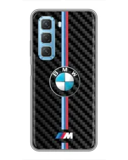 Чехол для Infinix Hot 50 5G с картинкой «Эмблема BMW и карбон» Чехол для Infinix Hot 50 5G с картинкой «Эмблема BMW и карбон»