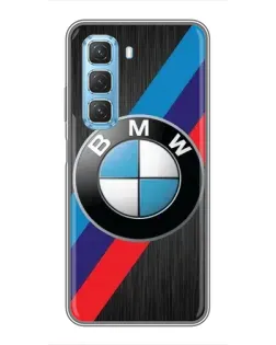 Чехол для Infinix Hot 50 5G с картинкой «BMW M-stripes стиль» Чехол для Infinix Hot 50 5G с картинкой «BMW M-stripes стиль»