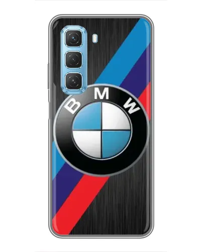 Чехол для Infinix Hot 50 5G с картинкой «BMW M-stripes стиль»