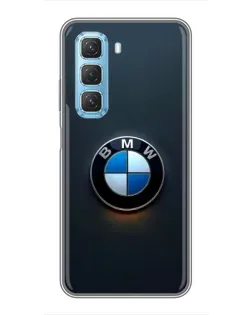Чехол для Infinix Hot 50 5G с картинкой «Логотип BMW — минимализм» Чехол для Infinix Hot 50 5G с картинкой «Логотип BMW — минимализм»