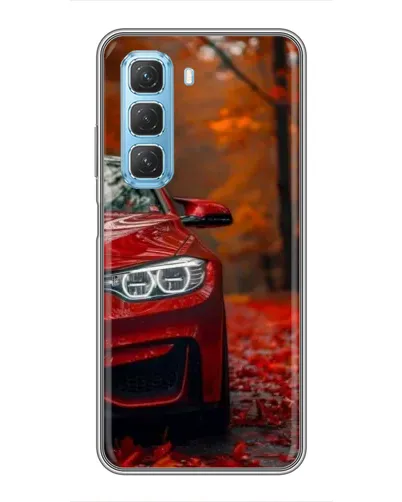 Чехол для Infinix Hot 50 5G с картинкой «Осенняя BMW M4»