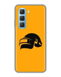 Чехол для Infinix Hot 50 5G с картинкой «PUBG — золотой шлем» Чехол для Infinix Hot 50 5G с картинкой «PUBG — золотой шлем»