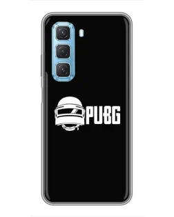 Чехол для Infinix Hot 50 5G с картинкой «PUBG — классический лого» Чехол для Infinix Hot 50 5G с картинкой «PUBG — классический лого»