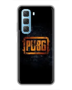 Чехол для Infinix Hot 50 5G с картинкой «PUBG — золотой логотип» Чехол для Infinix Hot 50 5G с картинкой «PUBG — золотой логотип»