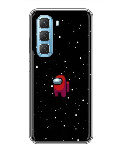 Чехол для Infinix Hot 50 5G с картинкой «Красный Among Us» Чехол для Infinix Hot 50 5G с картинкой «Красный Among Us»