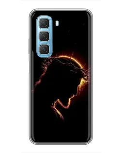 Чехол для Infinix Hot 50 5G с картинкой «Терновый венец»
