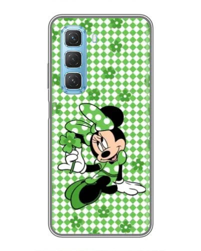 Чехол для Infinix Hot 50 5G с картинкой «Mickey в клетку»