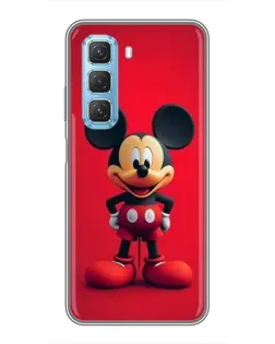 Чехол для Infinix Hot 50 5G с картинкой «Mickey в полный рост»