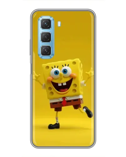 Чехол для Infinix Hot 50 5G с картинкой «Позитивный Губка Боб» Чехол для Infinix Hot 50 5G с картинкой «Позитивный Губка Боб»
