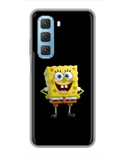 Чехол для Infinix Hot 50 5G с картинкой «Классический Губка Боб» Чехол для Infinix Hot 50 5G с картинкой «Классический Губка Боб»