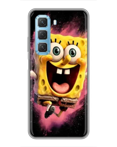 Чехол для Infinix Hot 50 5G с картинкой «Взрывной Спанч Боб» Чехол для Infinix Hot 50 5G с картинкой «Взрывной Спанч Боб»
