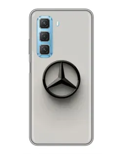 Чехол для Infinix Hot 50 5G с картинкой «Mercedes Maybach стиль»