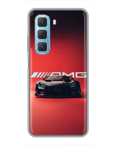 Чехол для Infinix Hot 50 5G с картинкой «Mercedes AMG — красная линия» Чехол для Infinix Hot 50 5G с картинкой «Mercedes AMG — красная линия»