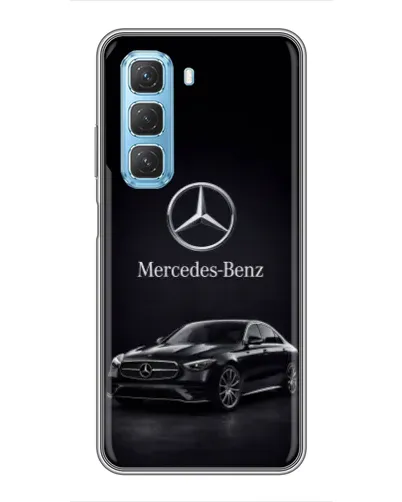 Чехол для Infinix Hot 50 5G с картинкой «Mercedes — решетка радиатора» Чехол для Infinix Hot 50 5G с картинкой «Mercedes — решетка радиатора»